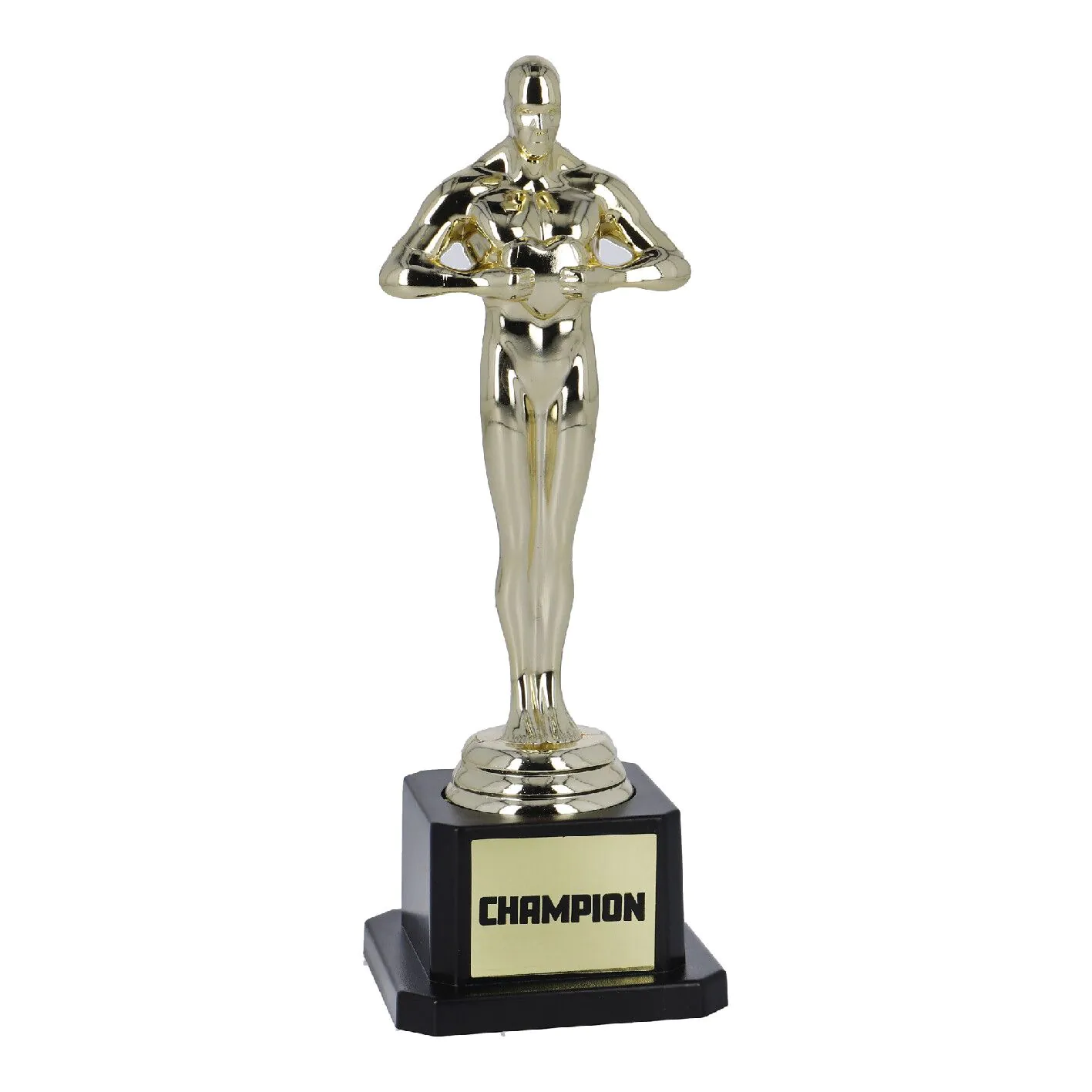 Siegerfigur in Gold mit Gravur ''Champion"