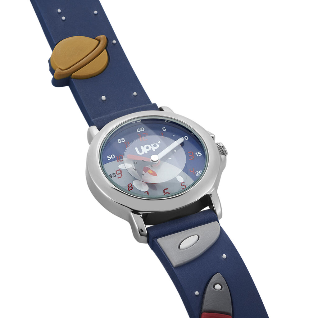 Montre Upp Fuzzy Bleu
