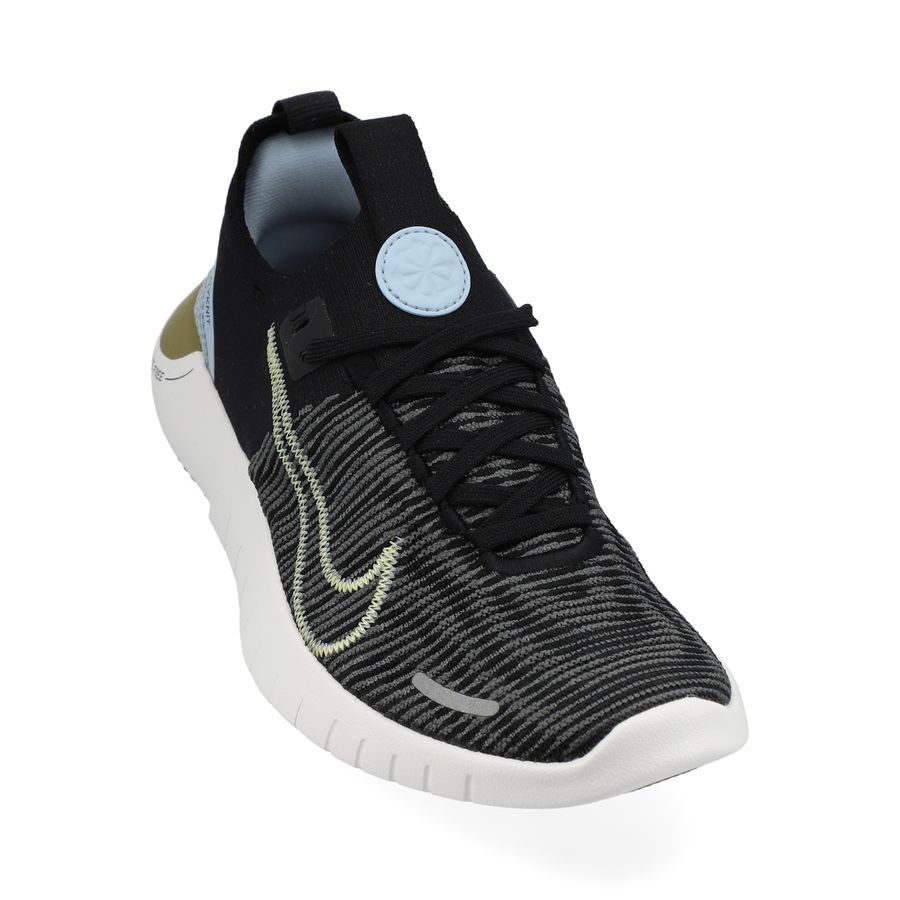 Nike Chaussures de Running Free Run Next Nature - Noir/Doré/Gris Femme