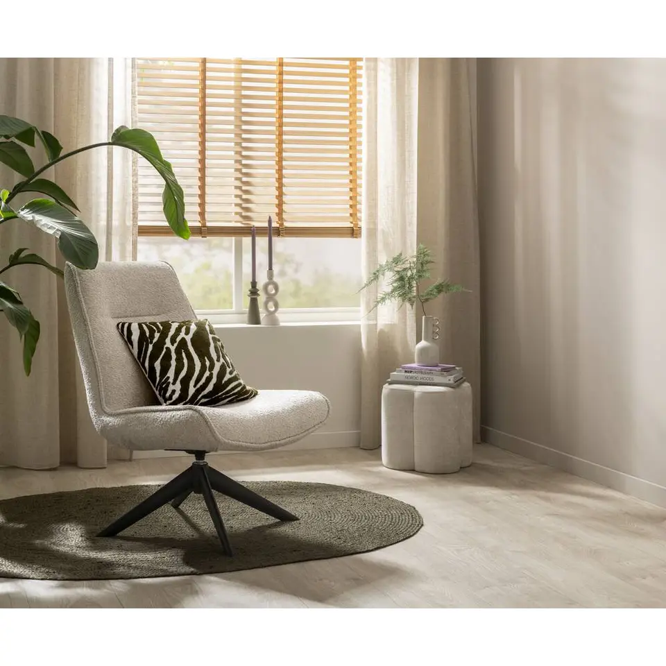 Draaifauteuil Nora - crème