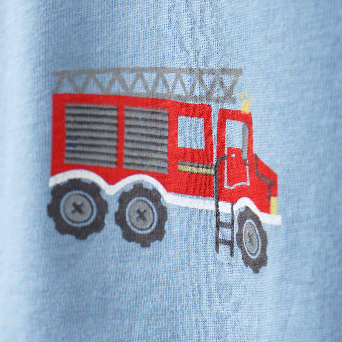 Topolino Jungen T-Shirt mit Feuerwehr-Prints blau