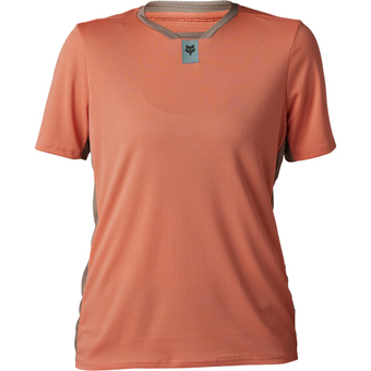 Fox Defend Kurzarmtrikot Salmon Damen
