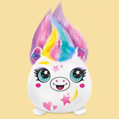 Canal Toys Airbrush Plush Hair'iffic Squishy Kosedyr Pal-Princess  17 cm