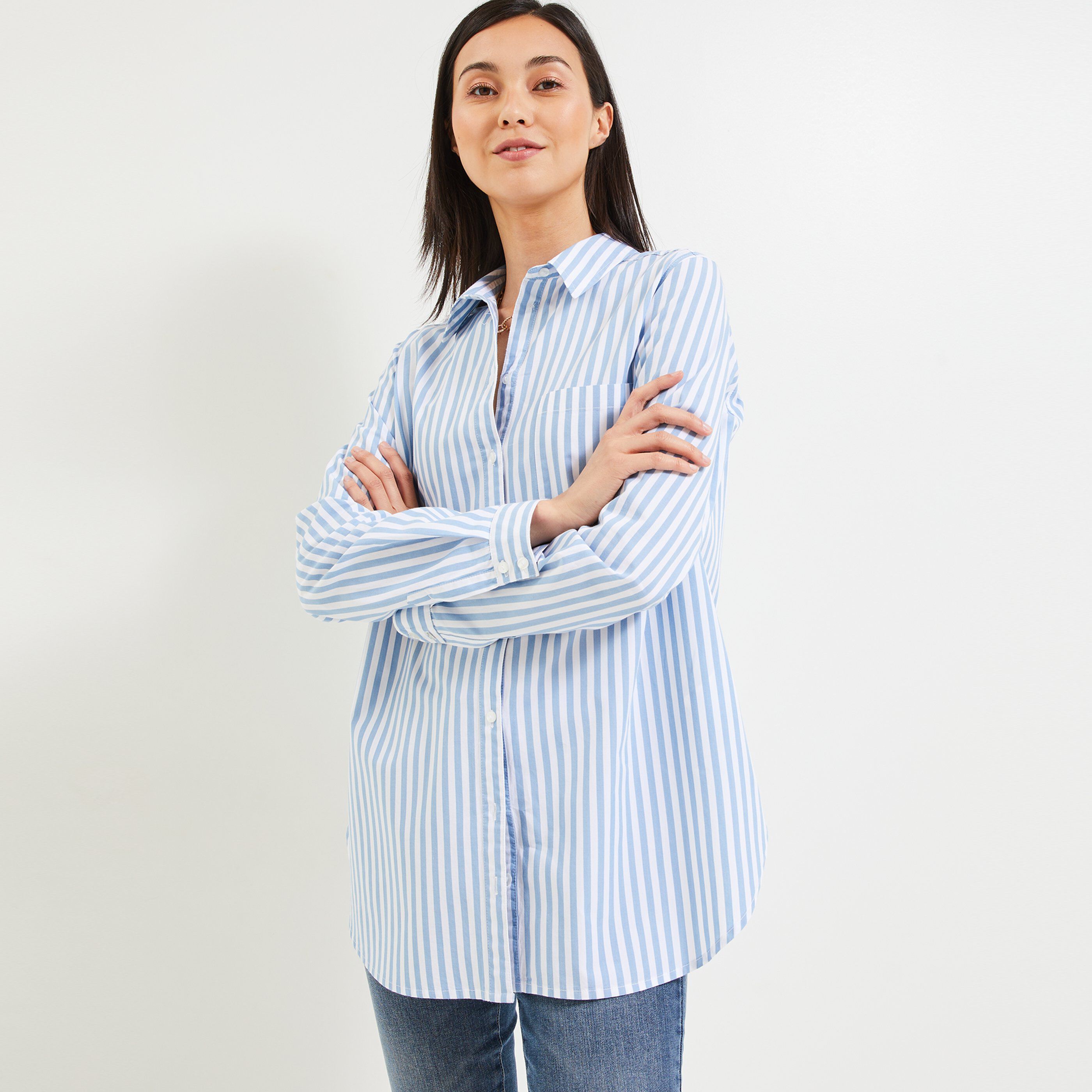 Chemise rayée femme - IMPRIME