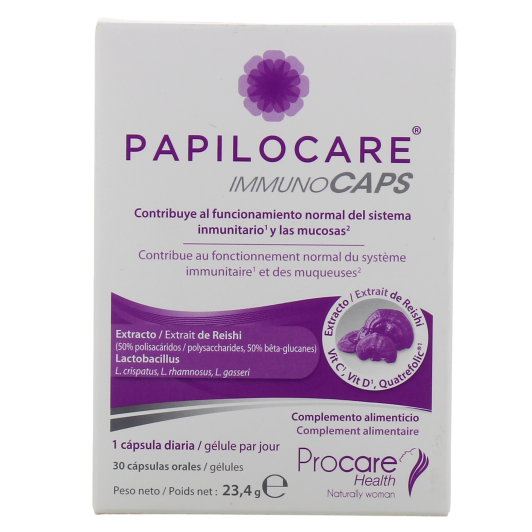 Papilocare ImmunoCaps : système immunitaire, muqueuses