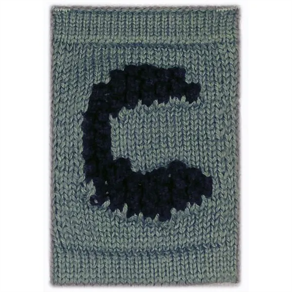 Strikket Bogstav Blue - Smallstuff → Luksusbaby.dk