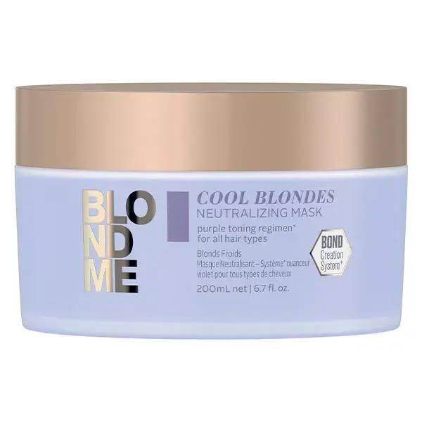 Máscara Neutralizante Schwarzkopf Professional BlondMe Cool Blondes 200ml