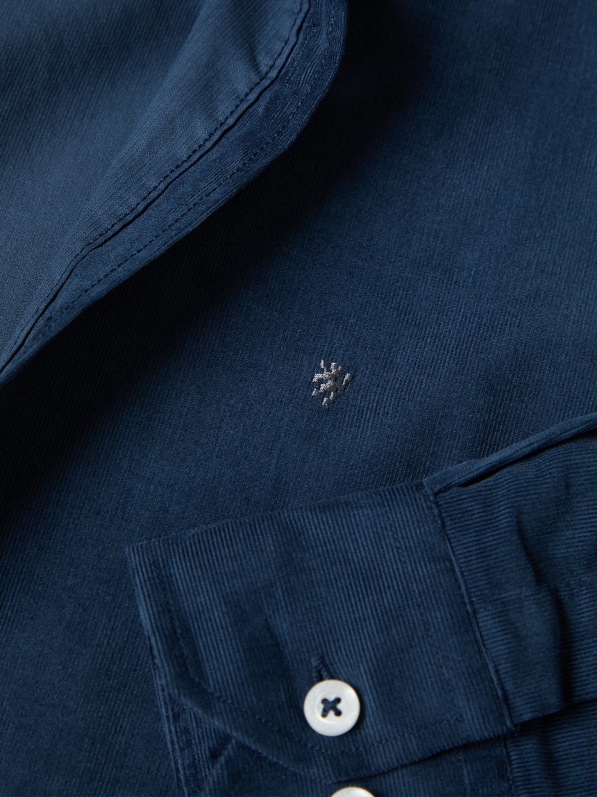 Camisa de bombazine slim fit