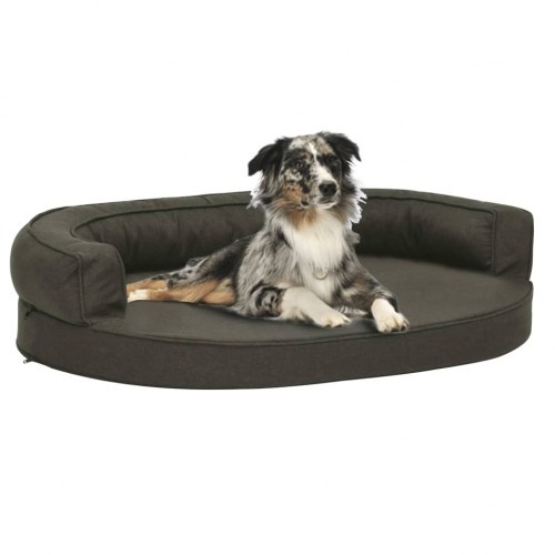 colchão cinza para cães vidaXL