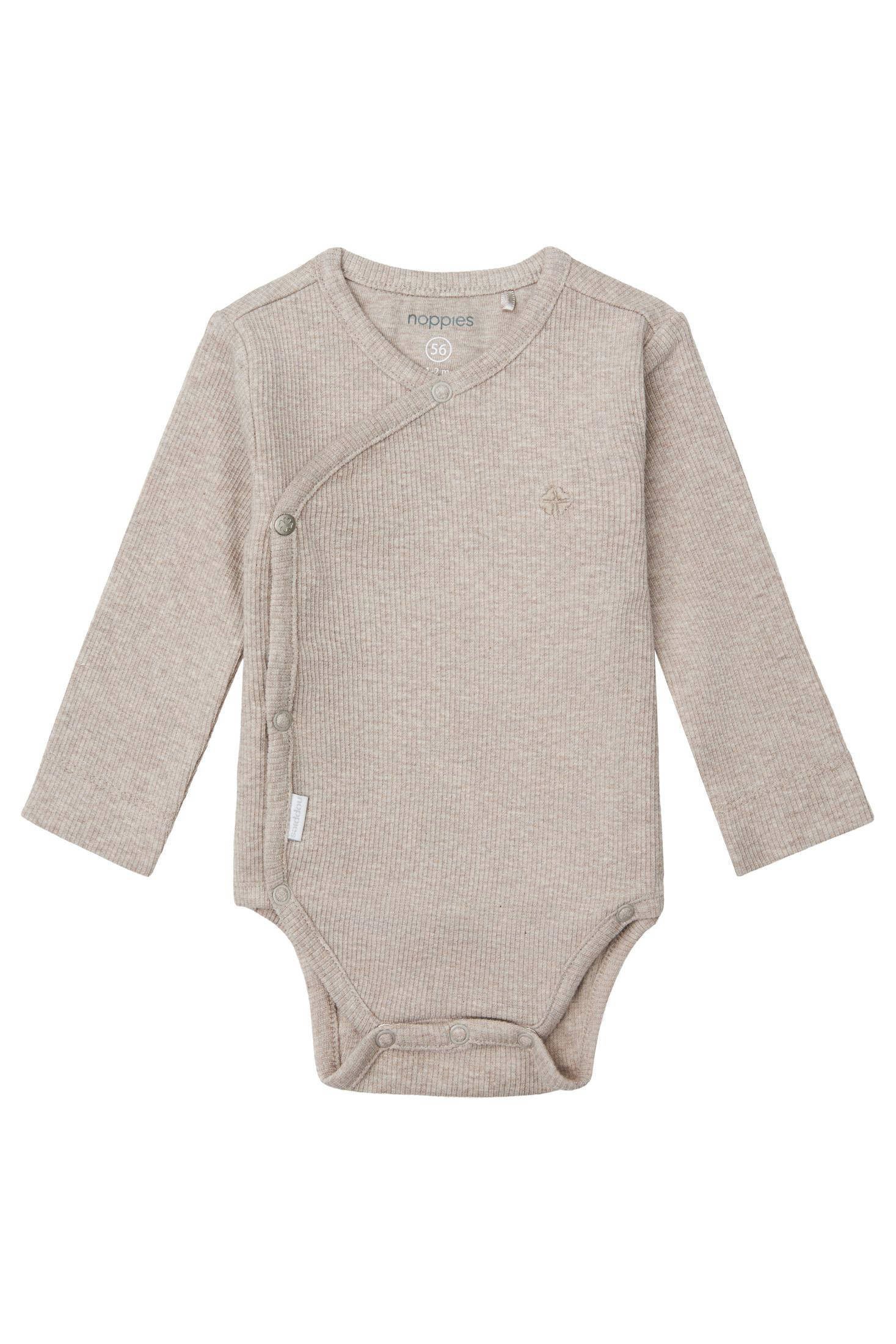 Noppies newborn romper Nino van katoen