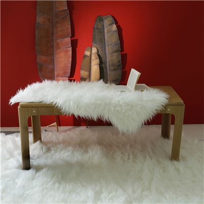 Tapis poils longs moelleux hyper doux