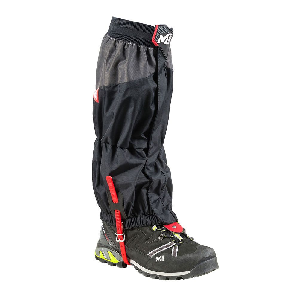 Millet HIGH ROUTE - Guêtres black/red