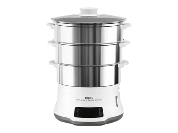 Tefal Convenient Series VC502D10 Deluxe - Dampkoker - 900 W - rustfritt stål
