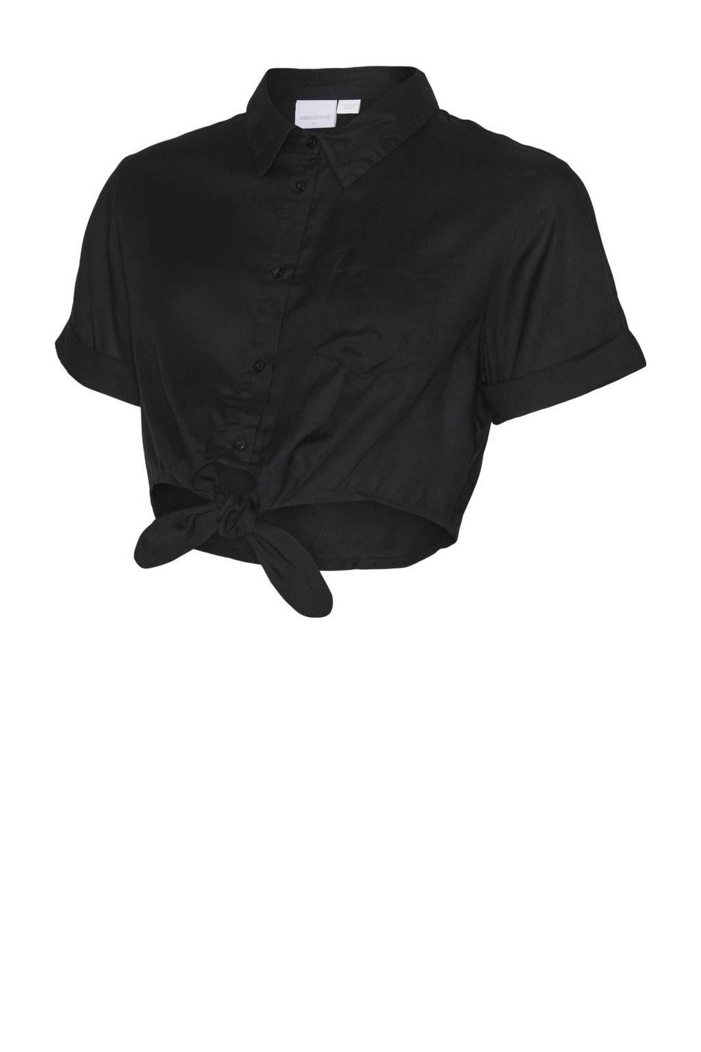 MAMALICIOUS zwangerschapsblouse MLMELANI zwart