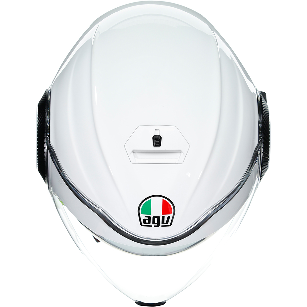 AGV - Casque Orbyt Block Blanc / Bleu / Jaune