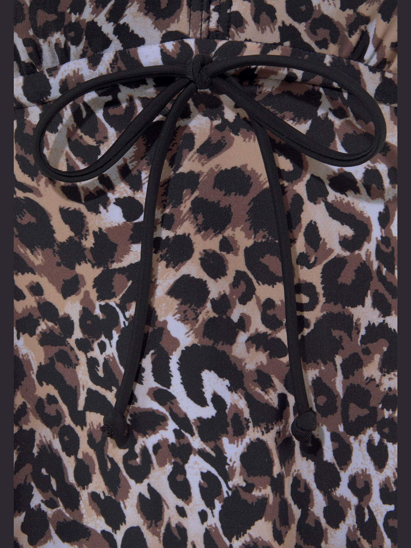 Tankini à armatures imprimé animal sauvage