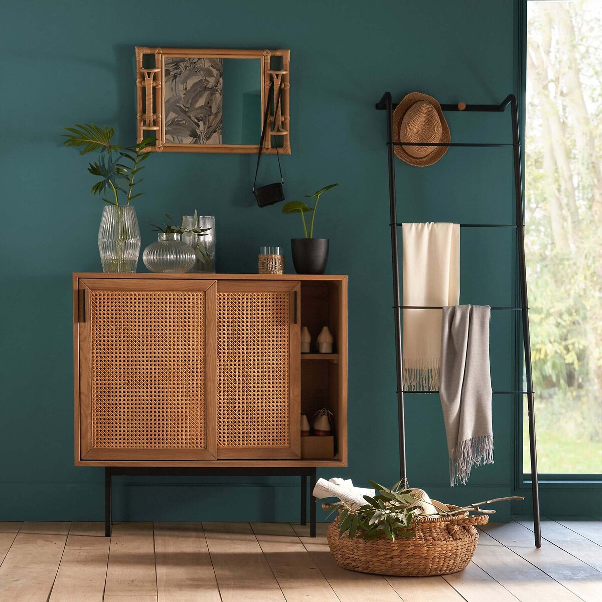 LA REDOUTE INTERIEURS<br>Cabides de escada em aço metálico, Estivar