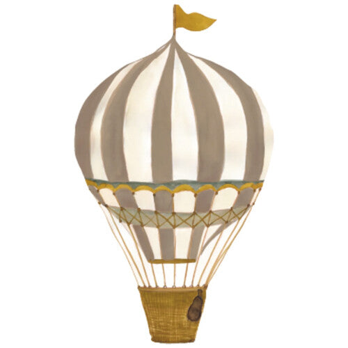 That's mine muurstickers luchtballon bruin - 42 cm