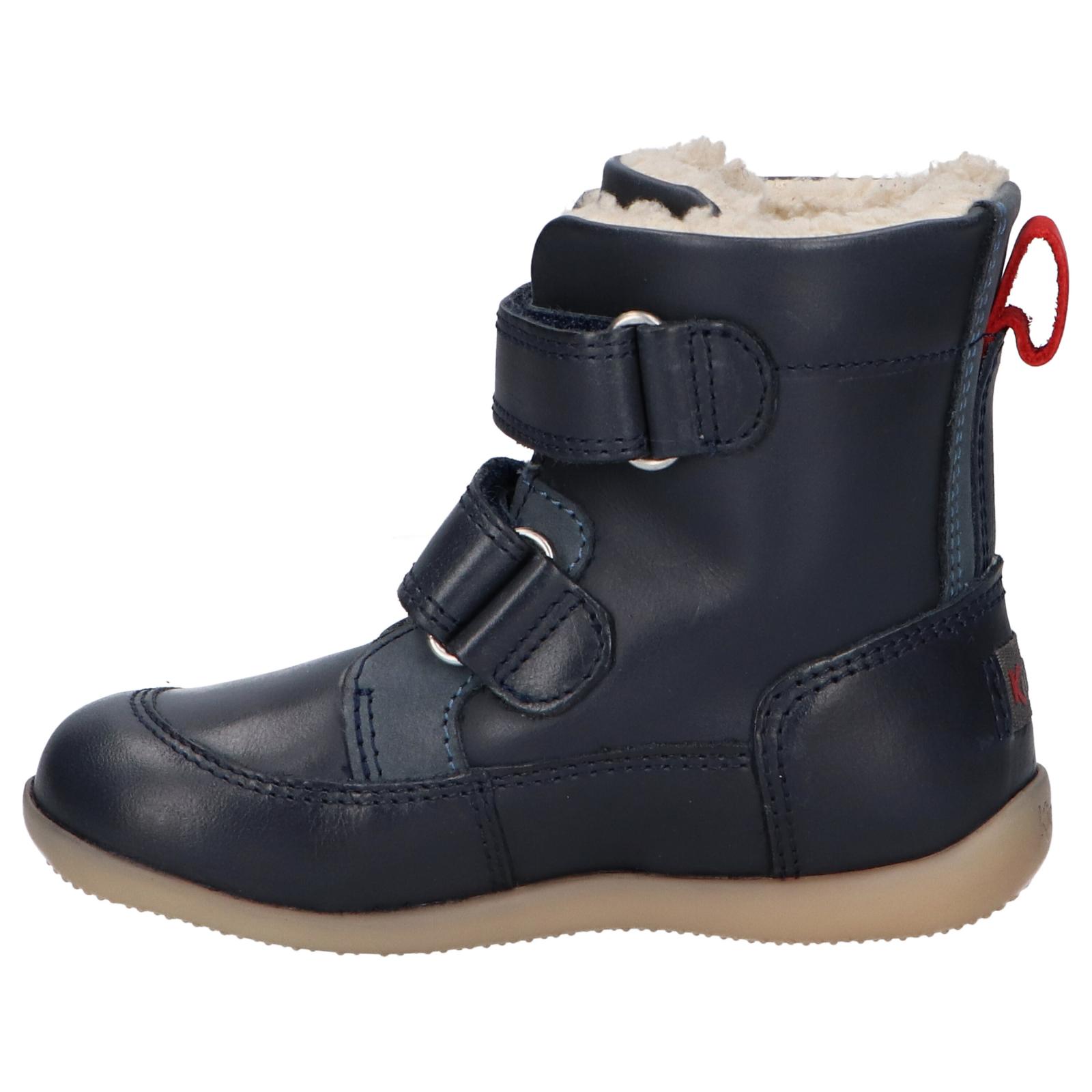 Botas Kickers 909770-10 em couro Bamakratch