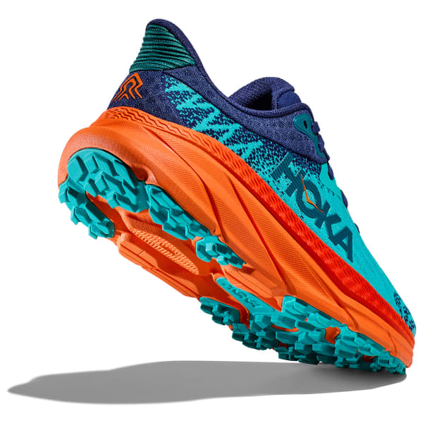 Chaussure trail HOKA ONE ONE CHALLENGER 7 W CERAMIC/VIBRANT ORANG