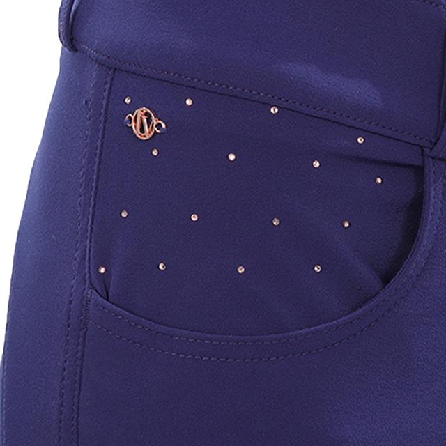 Paardrijbroek La Valencio LVWhistle Full Grip Donkerblauw
