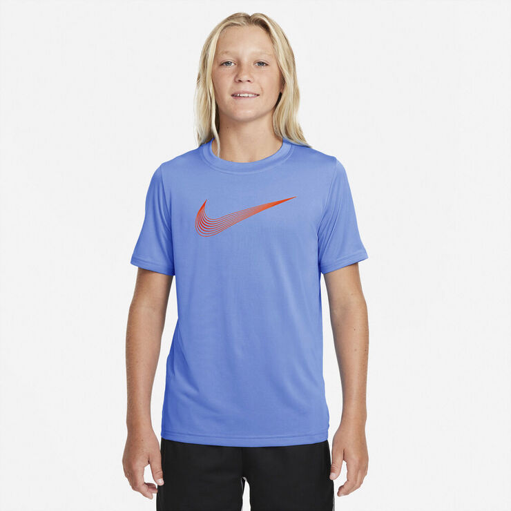 Nike Dri Fit Traenings T Shirt Blå
