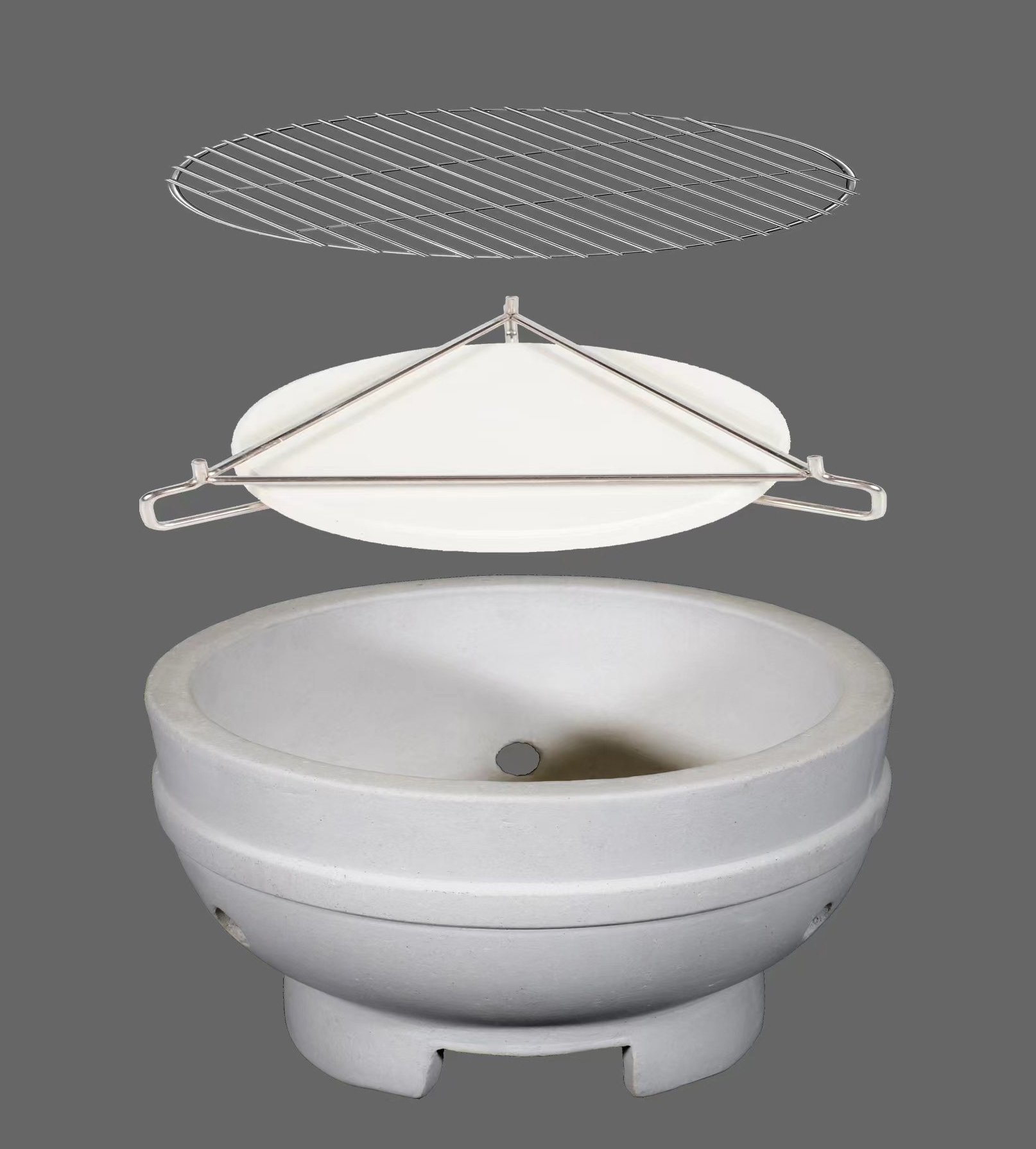 Wärmeverteilplatte Kamado 30 cm