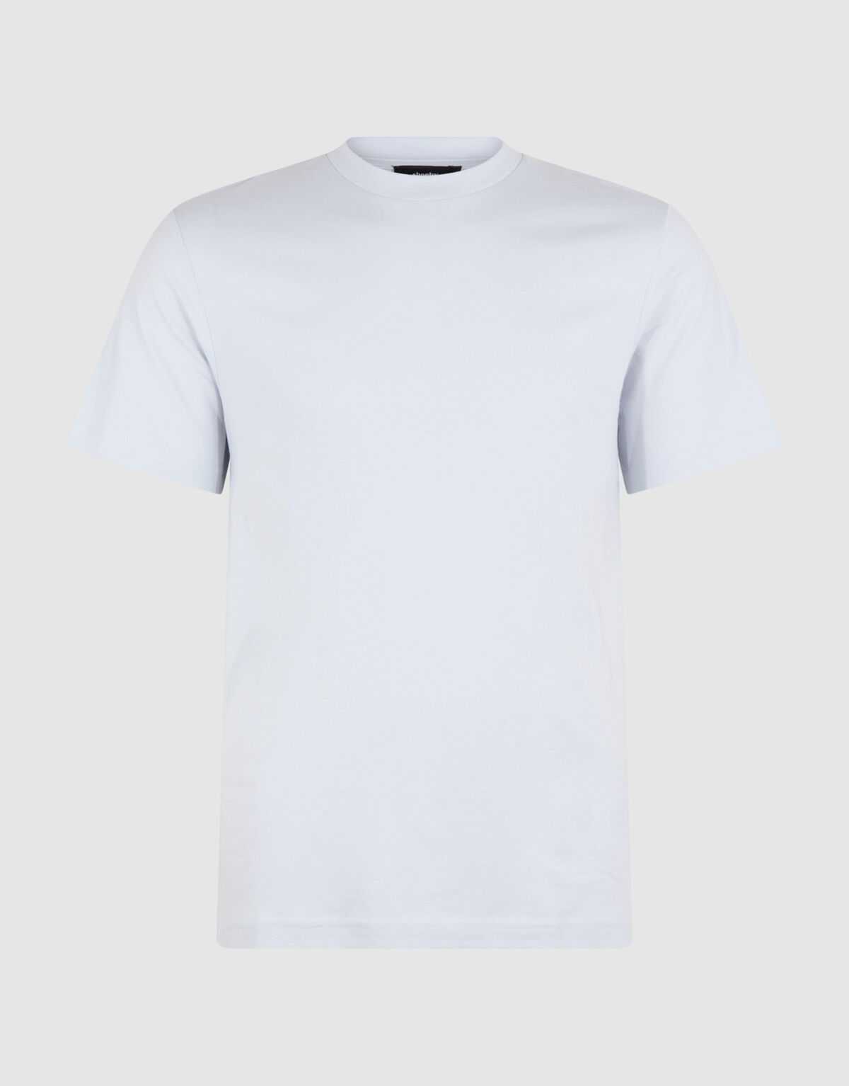 Fading Circle Artwork T-shirt Lichtblauw
