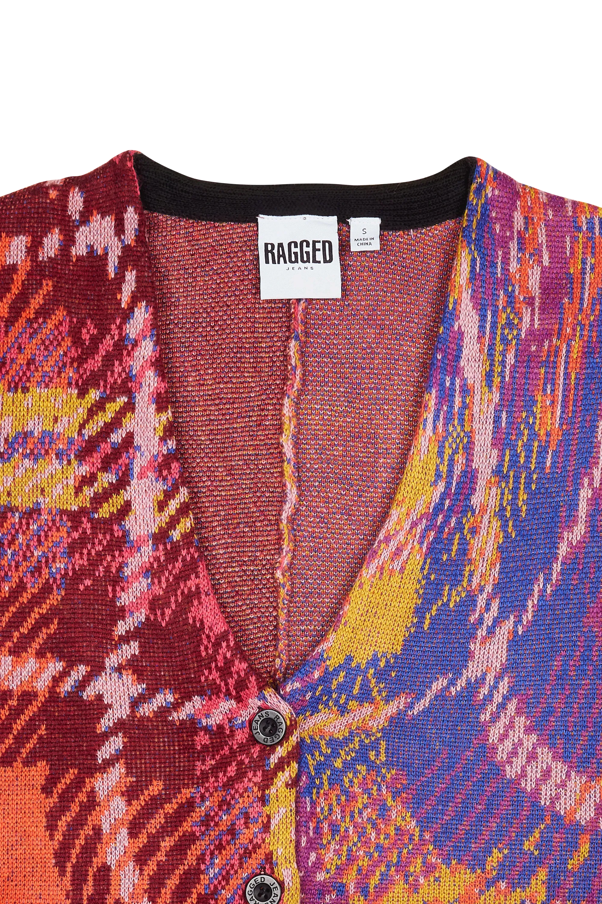 RAGGED PRIEST gilet UNDERGROUND Multicolore