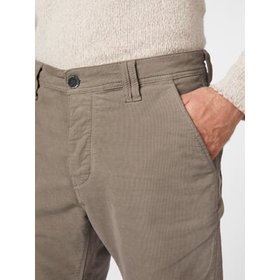 Herrenhose Velvet, Taupe
