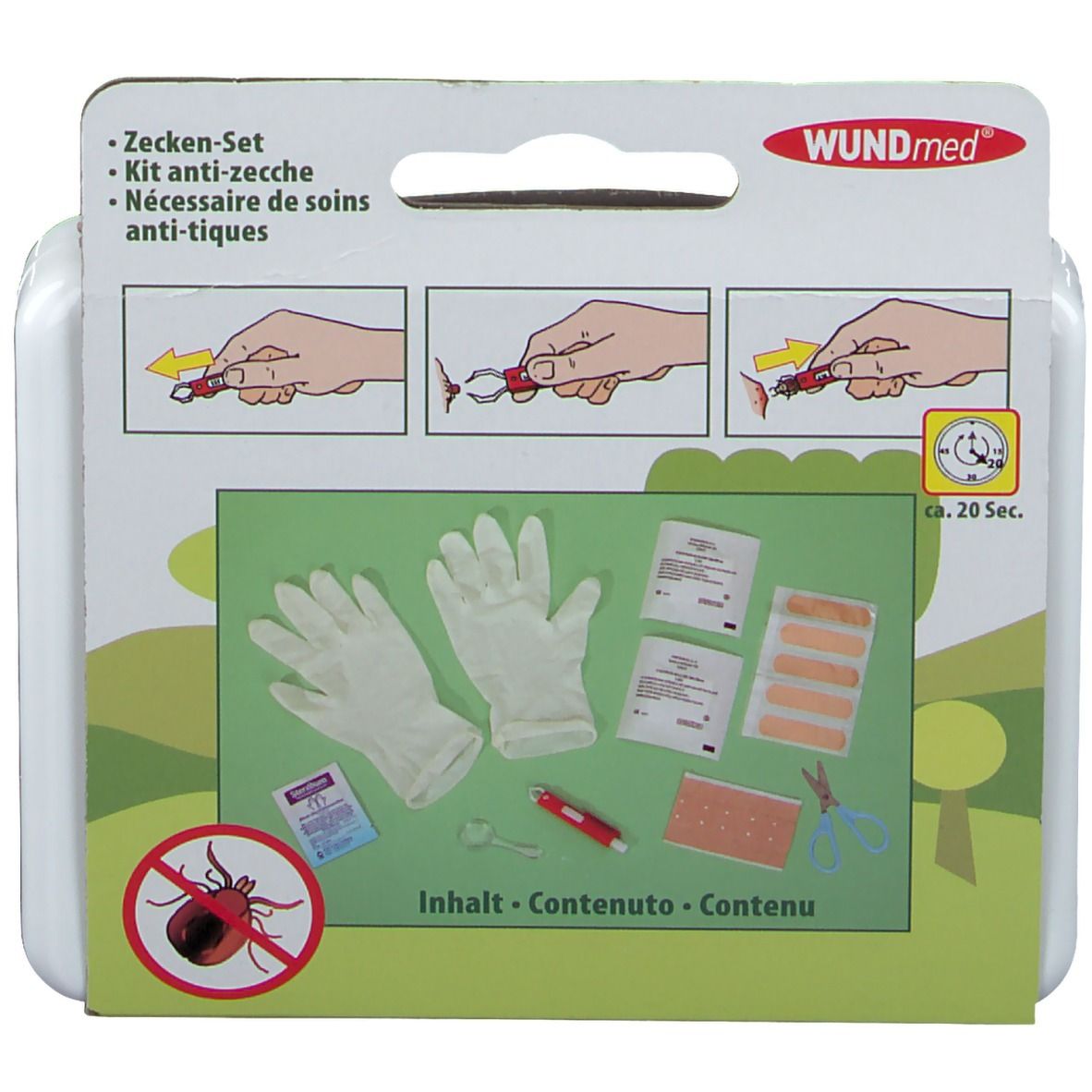 WUNDmed® Zecken-Set 14-teilig