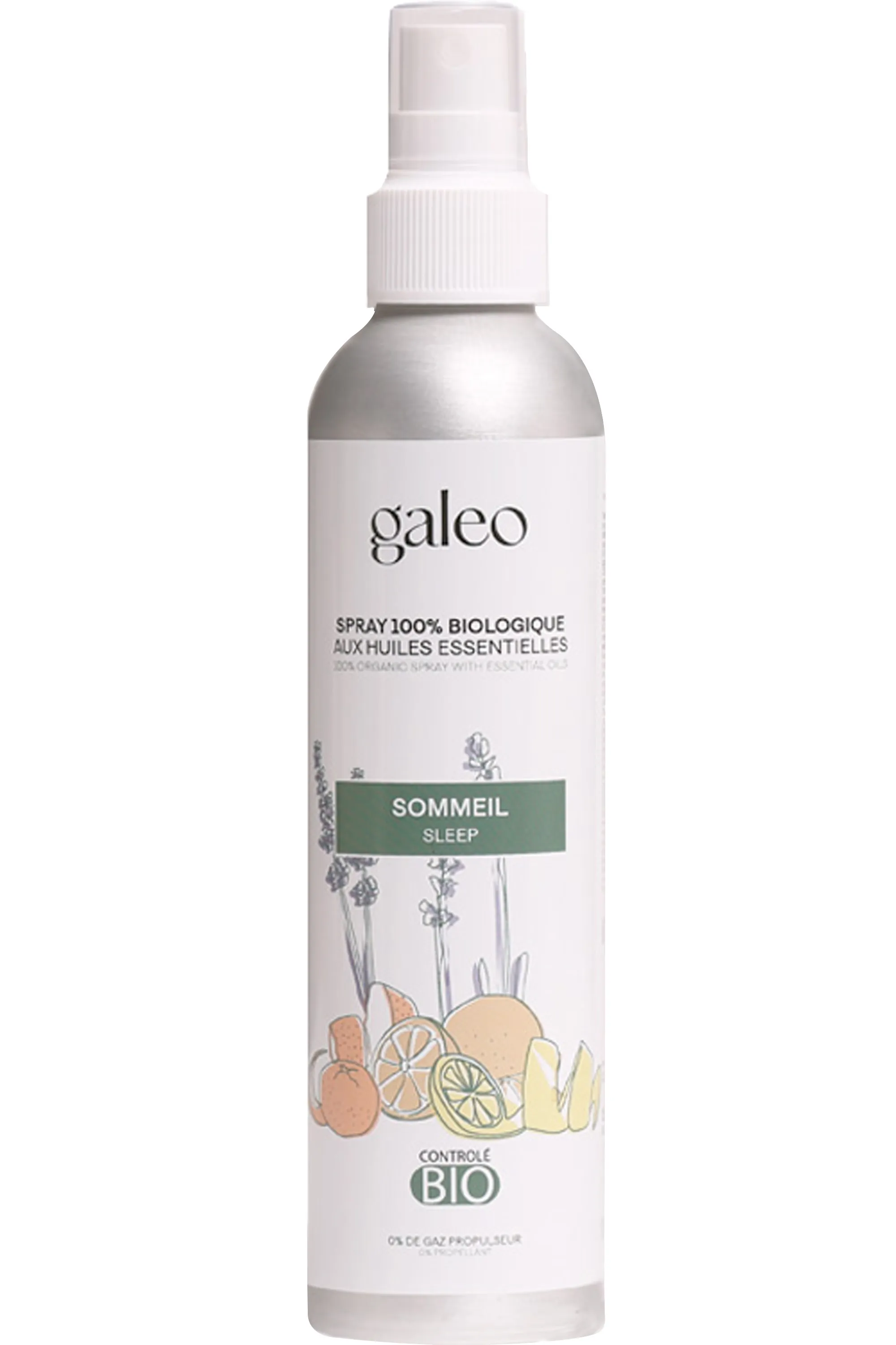 Galeo Spray d’intérieur biologique Sommeil-200 ml