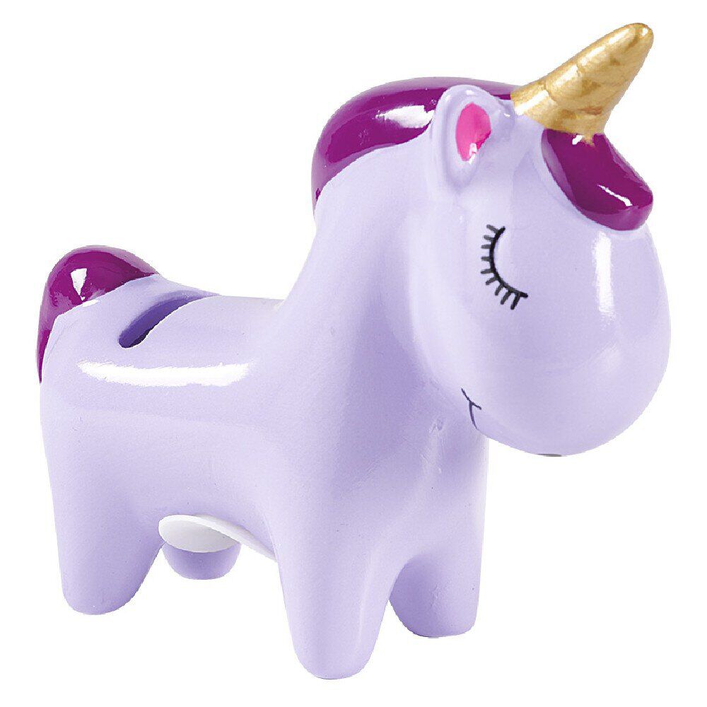 Tirelire Licorne en céramique