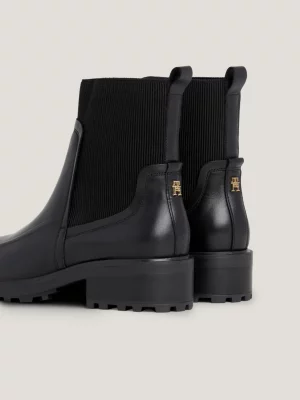 Botas de tornozelo de couro