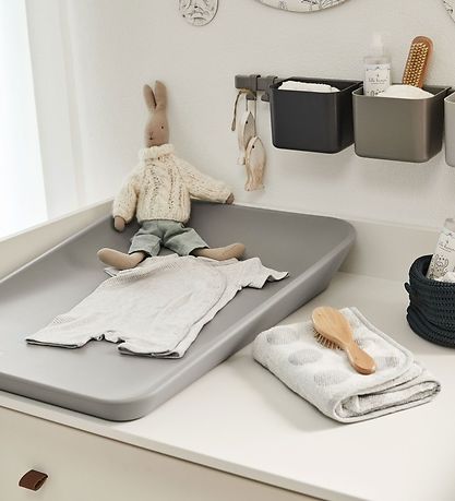 Leander Matty Wickelauflage - Pearl Grey