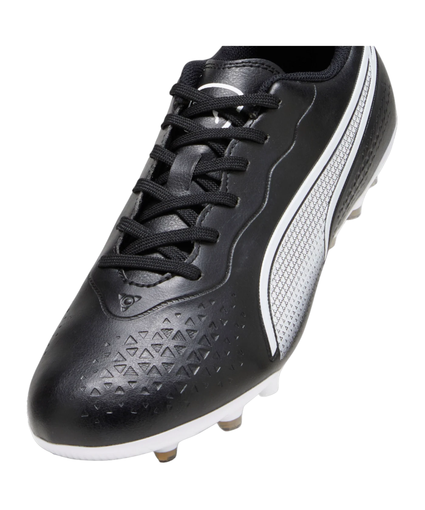 PUMA KING Match MG Eclipse Schwarz Weiss F01
