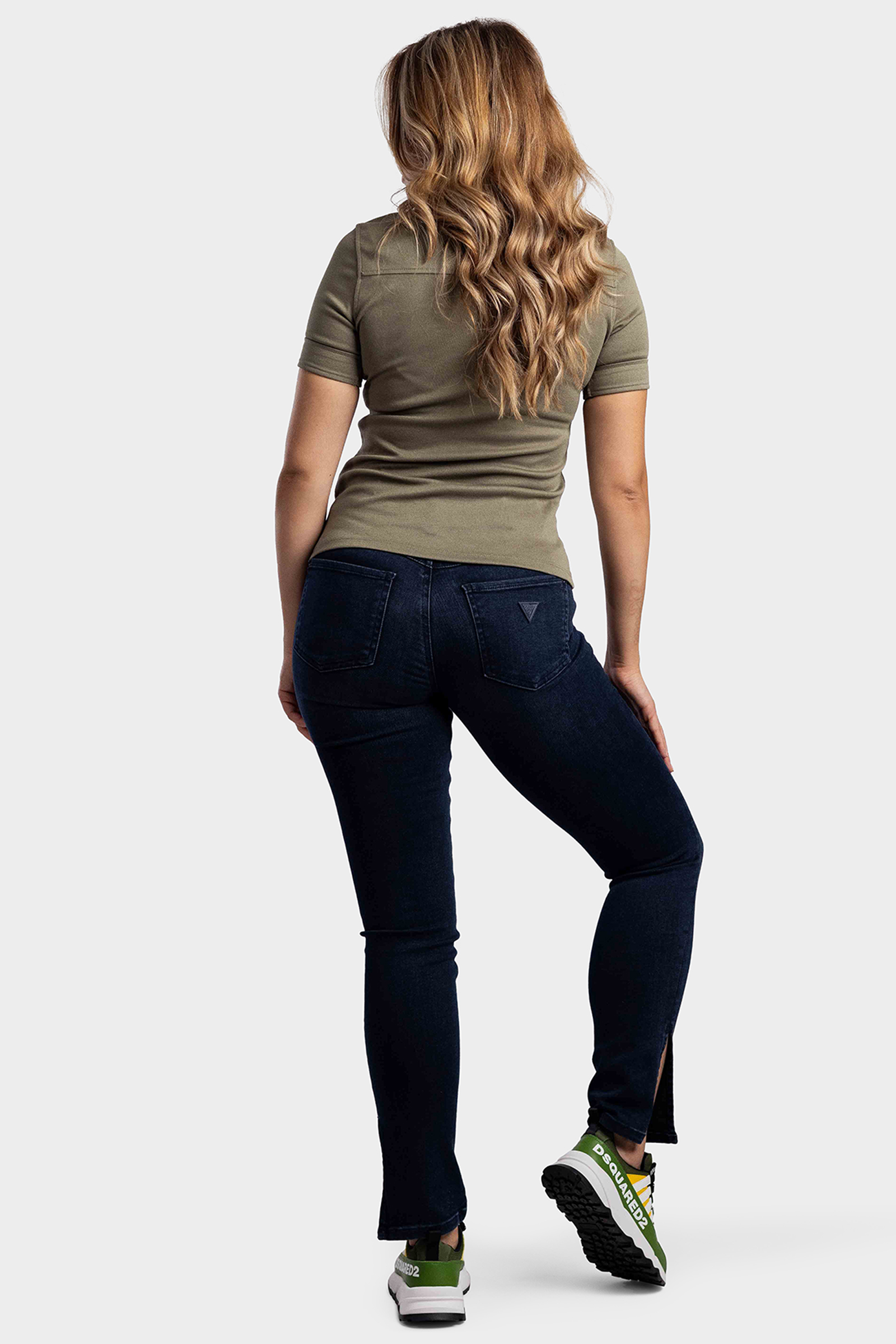 Guess 1981 Skinny Jeans Dames DonkerBlauw