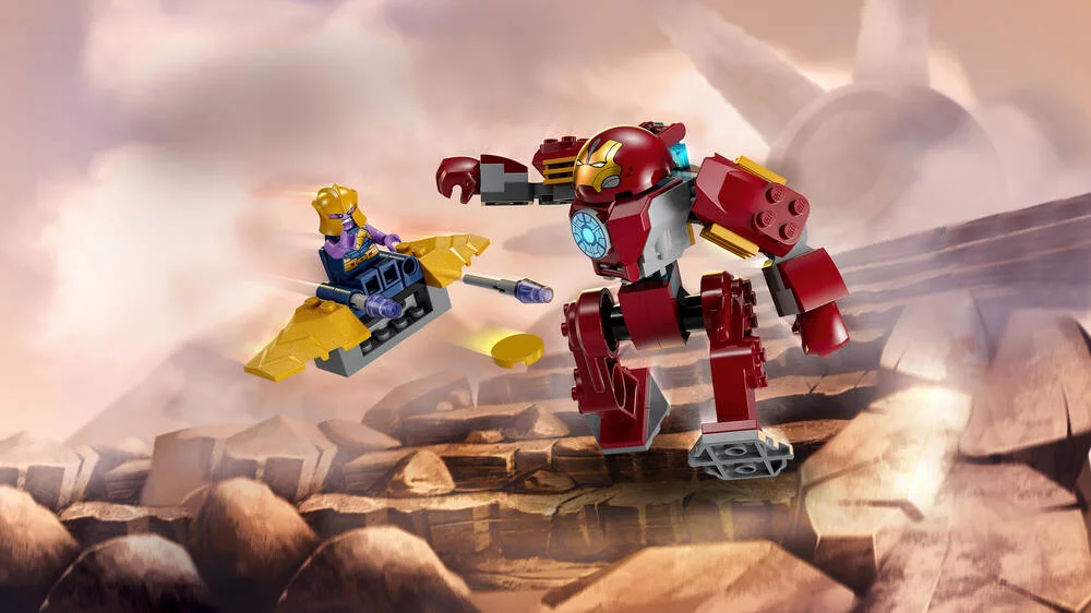 LEGO®MARVEL SUPER HEROES™ 76263 - LA HULKBUSTER D'IRON MAN CONTRE THANOS