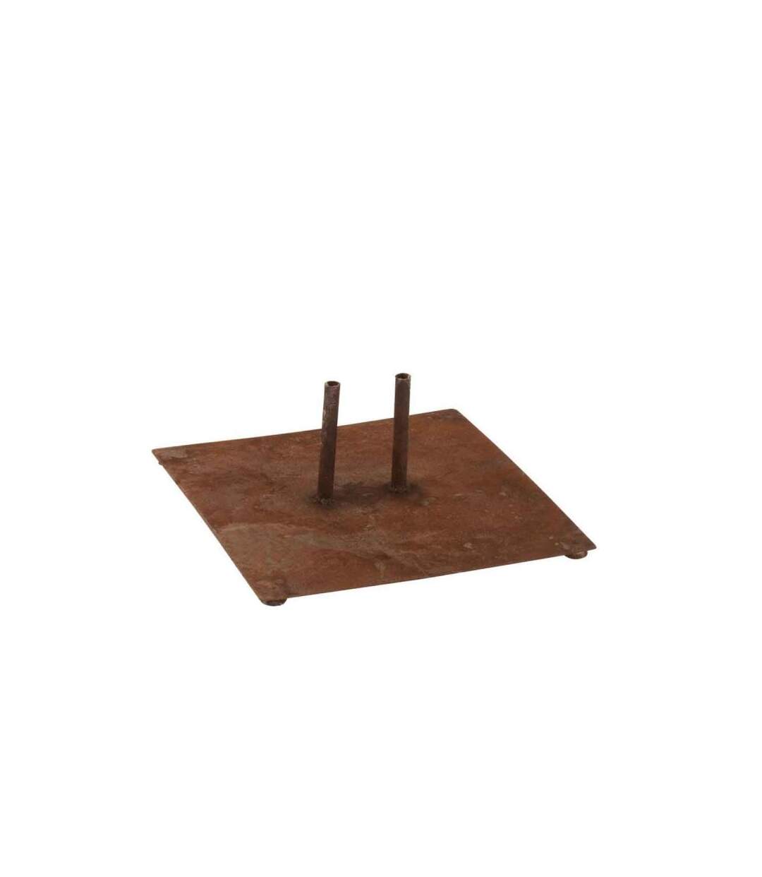 Paris Prix - Pied Pour Parasol En Métal shiva Ii 30cm Rouille