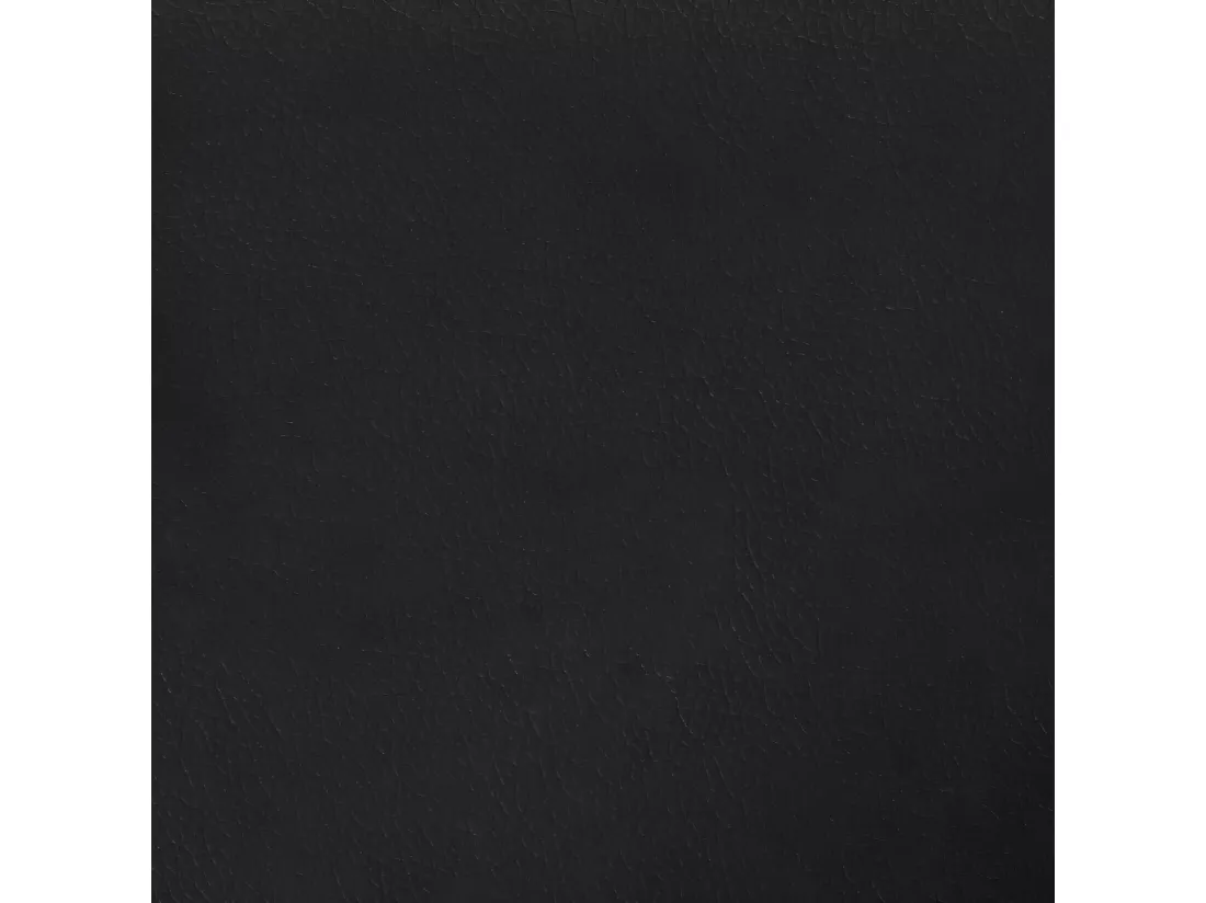 Sommier tapissier avec matelas Noir 120x200 cm Similicuir