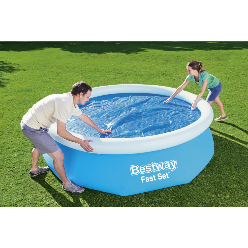 Bestway Zomerkleed Solar Rond 80 Microns Blauw 305 cm