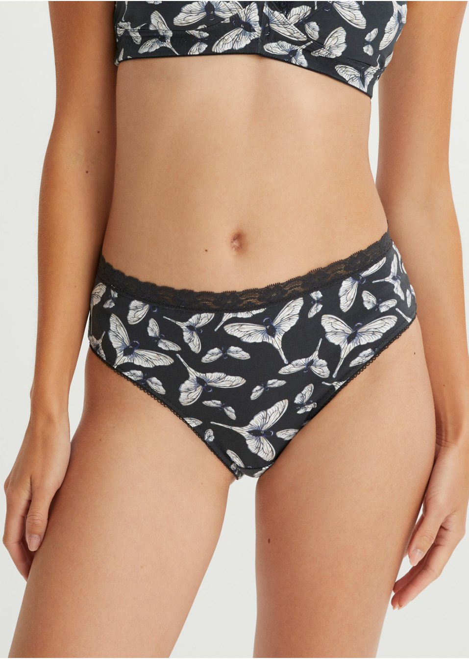 Lot de 4 maxi slips avec coton