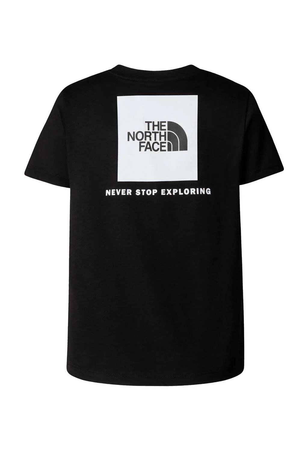 The North Face T-shirt Box NSE zwart
