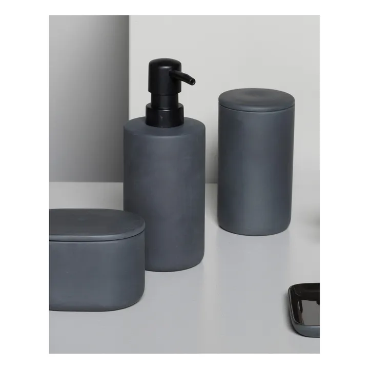 Serax Boîte ovale avec couvercle | Gris foncé