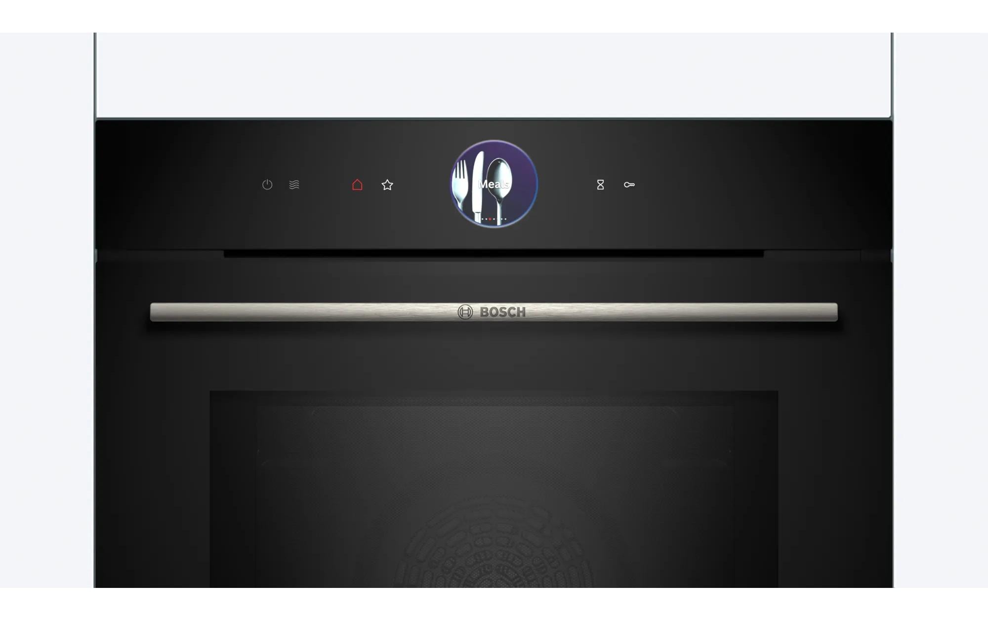 Einbaubackofen HMG7361B1 Schwarz<br>Einbaubackofen mit Mikrowellenfunktion