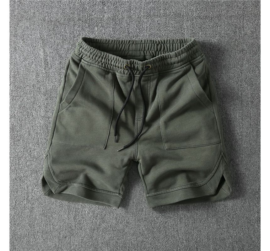 Acrius - Effen joggingbroek met trekkoord in de taille