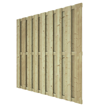 Schutting Royal grenen hout 180 x 180 cm 17 planks