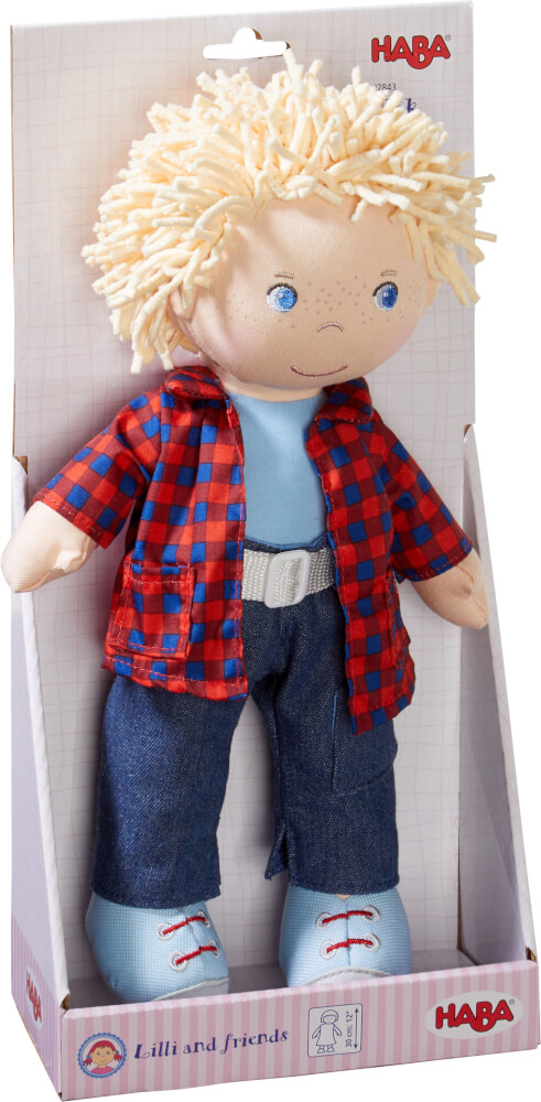 HABA - Puppe Nick, ca. 30 cm, ab 18 Monaten