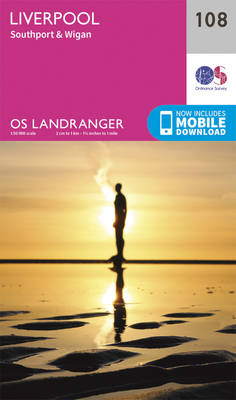 Liverpool, Southport & Wigan - OS Landranger Map 108 (Sheet map, folded)