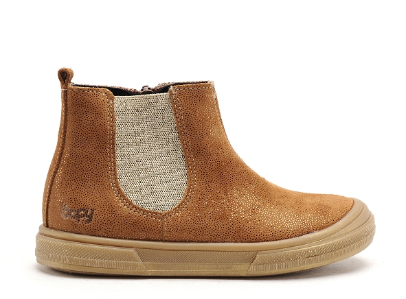 Bopy boots bottine enfant sebestar marron